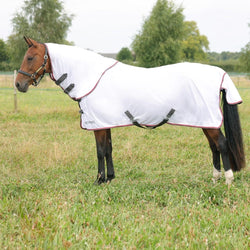 Hy Equestrian HyCONIC Fly Rug with Detachable Neck Mesh Summer Sheet 4'6'-7'3'