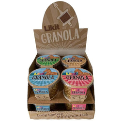 Likit Granola Multigrain Refill Boredom Breaker Lick Value Pack Large 500g x 8