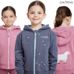 LeMieux Mini Charlie Zip Through Hoody Little Kids Snuggly Soft Jumper Age 3-10