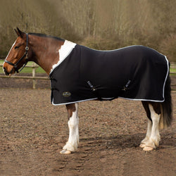Gallop Jersey Cooler Rug Sheet With Wicking Fleece Lining Repels Bedding 5'6-7'0