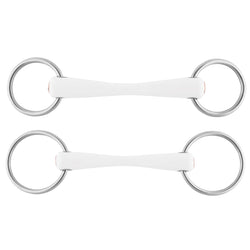 Sprenger Nathe Standard Snaffle Bit Low Port  55mm/70mm Rings 120-140mm 40820/21