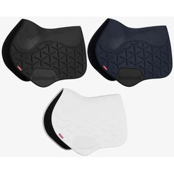 LeMieux ProForm Moulded Close Contact Pad CC Square Saddlepad Navy/Black/White