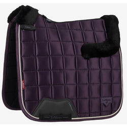 LeMieux Merino+ Loire Dressage Square Rolled Edge Friction Free Contrast Juniper