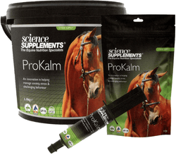 Science Supplements ProKalm Horse Calmer Reduces Stress Anxiety Syringe / Powder