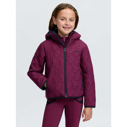 LeMieux Mini Lola Quilted Jacket Puffer Kids Soft Jacket Unicorn Blackberry 3-10