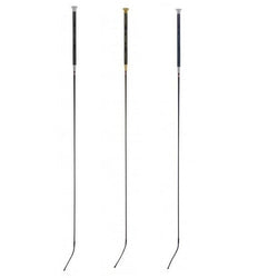LeMieux LeGrip Schooling Whip Long Polycarbon Balance Dressage Black/Brown/Navy