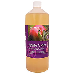 Hilton Herbs Apple Cider Vinegar and Garlic Potassium Phosphorus Sodium Calcium 1L