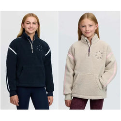 LeMieux Young Rider Jody Teddy Fleece Lined Teens Kids Warm Cosy Jumper Age 7-14