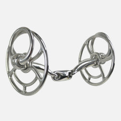 Whitaker Bullet Universal Lozenge Bit Double Jointed Cartwheel Cheek 135-145m