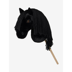 LeMieux Hobby Horse Spike Black Toy Dressage Pony Fluffy Soft Kids Play Plushie