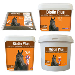 NAF Equine Supplements Biotin Plus Healthy Hoof Support Methionine MSM Calcium