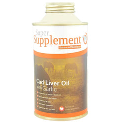 Super Codlivine Cod Liver Oil with Garlic Supplement Vitamins and Minerals 500ml