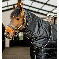Horseware Easy-Layer Stable Hood Neck Cover 210d Lightweight 100g Black S-XL