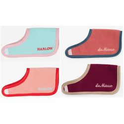 LeMieux Tiny Rugs 2 pack Mini Blankets for Beanie Ponies Coral/Mint Berry/Earth