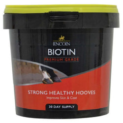 Lincoln Biotin Hoof Health and Growth Horse and Pony Supplement 30 Days Supply 600g
