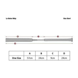 LeMieux LeBaton Whip BS Legal Horse Event XC Jump Bat Black/Burgundy/Navy/Grey