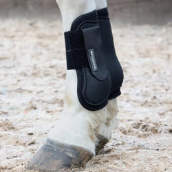 Hy Equestrian Tendon Boots Open Fronted Tendon Protection With Neoprene Lining