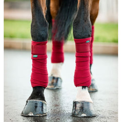 Horseware Amigo Fleece Bandages Breathable Stable Travel Exercise Leg Protection