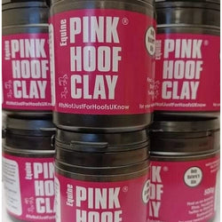 EcoHoof Pink Hoof Clay for Horse Soles Frogs Cuts Good Bacteria Oils 500ml/250ml