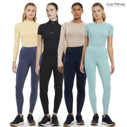 LeMieux Lydia Mesh Leggings Joddings Technical Lightweight Pull On Summer Jods