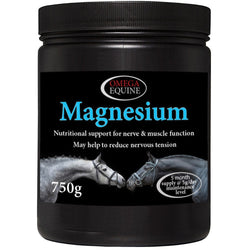 Omega Equine Magnesium Excitable/Nervous/Stressy Nerve and Muscle Supplement 750g