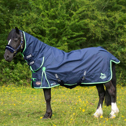 Gallop Ponie Duraproof Lightweight 0g Pony Combo Neck Turnout Rain Sheet 3'6-5'3
