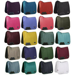 LeMieux Loire Memory Lux Satin Dressage Saddlepad Square New Winter 2023 Colours