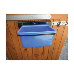 Horslyx 5KG Stable Shelter Door/Wall Fixing Lick Holder One Size Blue