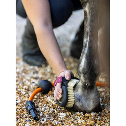 LeMieux Flexi Scrubbing Brush Flexible Deep Clean Removes Horse Dirt Dust Hair SALE