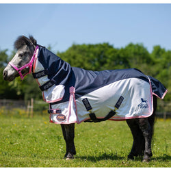 Gallop Ponie Hybrid Trojan Turnout Waterproof Small Pony Fly Rug Combo 3'6'-5'3'