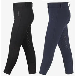 LeMieux Junior Pro Breeches Pull On Kids Technical Joddings Tights Navy/Black