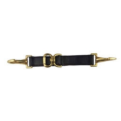 EcoRider Newmarket Attachment Eco Leather Coupling Lead Rein Showing Black/Brown