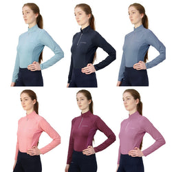 Hy Equestrian Synergy Base Layer Long Sleeve Breathable Stretch XC Top XS-XL