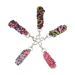 Hy Equestrian Three Toned Lead Rope 2 Meter Multi Coloured Horse and Pony Leadrope