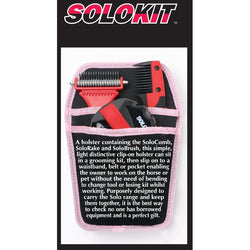 SoloGroom SoloKit Complete Solo Comb Solo Rake Solo Brush Grooming Kit and Holster