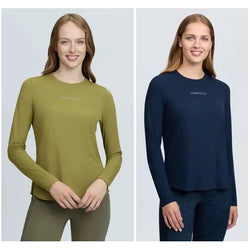 LeMieux Long Sleeve Sports Tee Quick Dry Cool Feel Wicking T-Shirt Top UK6-18