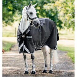 Horseware Rambo 1680D Vari-Layer Turnout Rug 250g Medium Black Navy 5'6'-7'3'