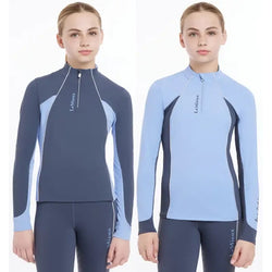 LeMieux Esme Young Rider Base Layer Kids Teens Wicking XC Top Shirt Age 7-14