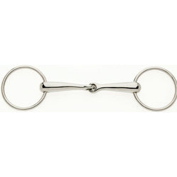 Lorina Loose Ring Stainless Steel Single Jointed Snaffle Horse Bit 4.5'-6'