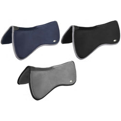 LeMieux WITHER RELIEF Memory Foam HALF PAD Correction Riser Black/Navy/Grey