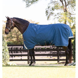 Horseware Rhino Original Turnout 100g Rug Tough 1000d Lightweight Navy 5'6'-7'3'