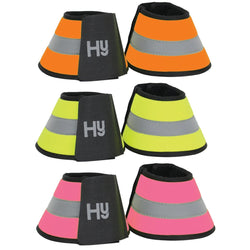 Hy Viz Reflector Over Reach Boots Flourescent Neoprene Yellow/Pink/Orange P/C/F