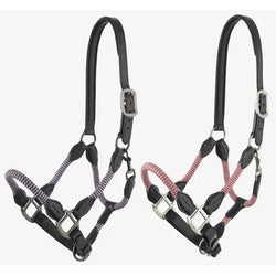 LeMieux Ropella Headcollar Durable Padded Rope and Leather Adjustable Head Collar