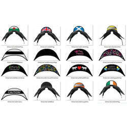 Wintec Lite All Purpose Saddle Stick On Cantle Embellishments Flag/Reflective/Al