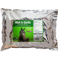 NAF Mint and Garlic Natural Supplement General Health Wellbeing Digestion Appetite