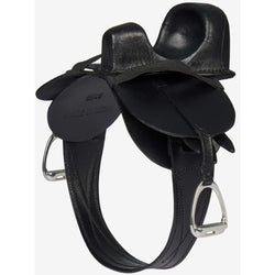 LeMieux Toy Pony Steady Saddle and Girth Real Leather Kids Mini Play Horse Tack
