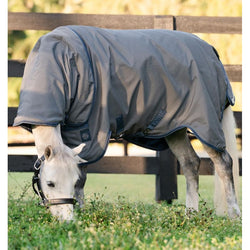 Horseware Rhino Plus Hexstop Pony Turnout Rug and Hood Lightweight 100g 3'9'-5'9'