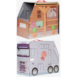 LeMieux Toy Pony Reversible Carry Case Spare Foldable Card Box Stable/Horsebox