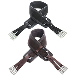 Hy Equestrian Humane Girth Pressure Distributing Gentle Waffle Black/Brown 36-60