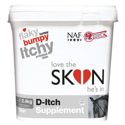NAF Love The Skin He's In D-Itch Supplement Anti-Itching Seasonal Skin Disorders